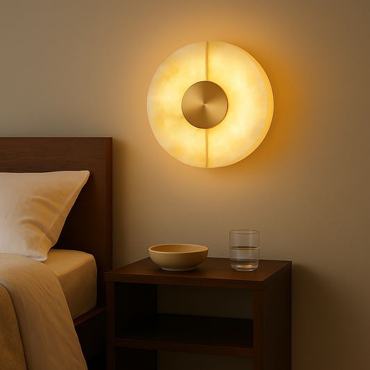 Applique Murale Albâtre Ronde