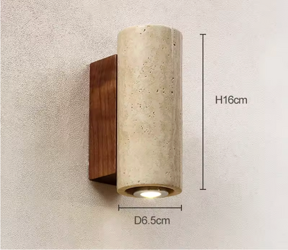 Applique Murale Travertin Wabi Sabi