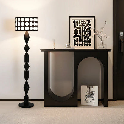 Lampadaire/Lampe de Sol Design Motifs Polka