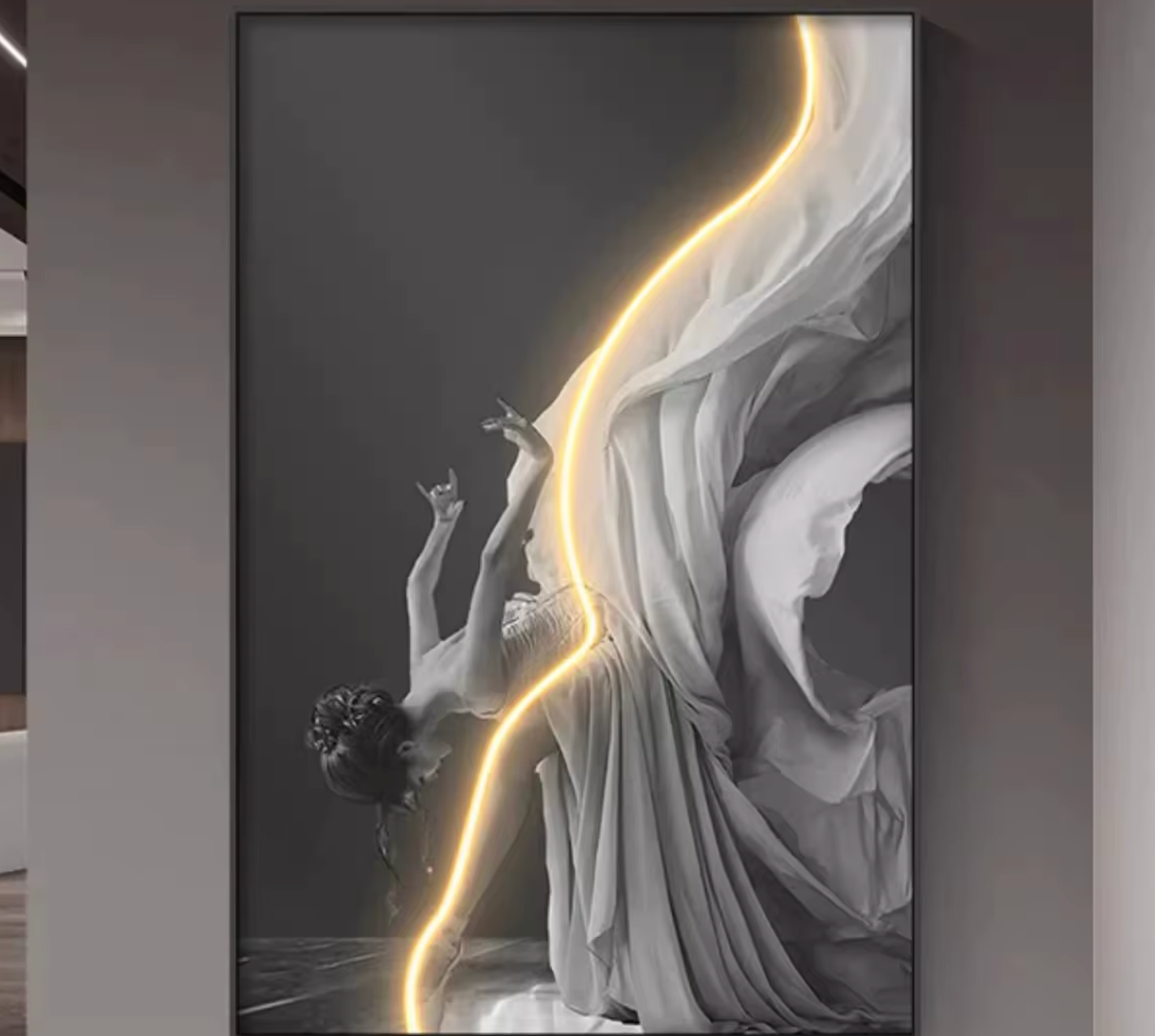 Applique Murale/ Cadre LED Artistique