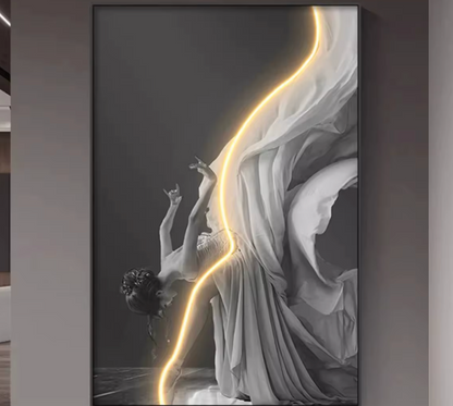 Applique Murale/ Cadre LED Artistique