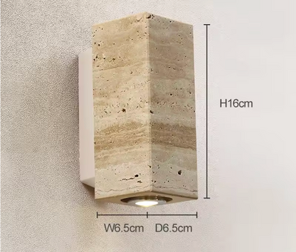 Applique Murale Travertin Wabi Sabi
