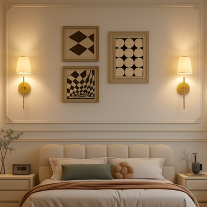 Applique murale moderne filaire (2 unités)