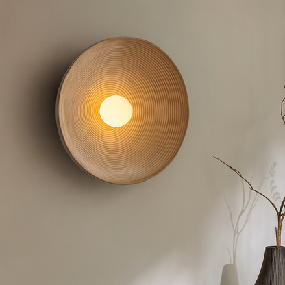 Applique Murale Rétro Japonaise en Céramique