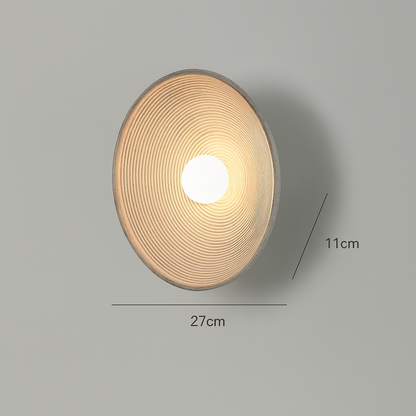 Applique Murale Rétro Japonaise en Céramique