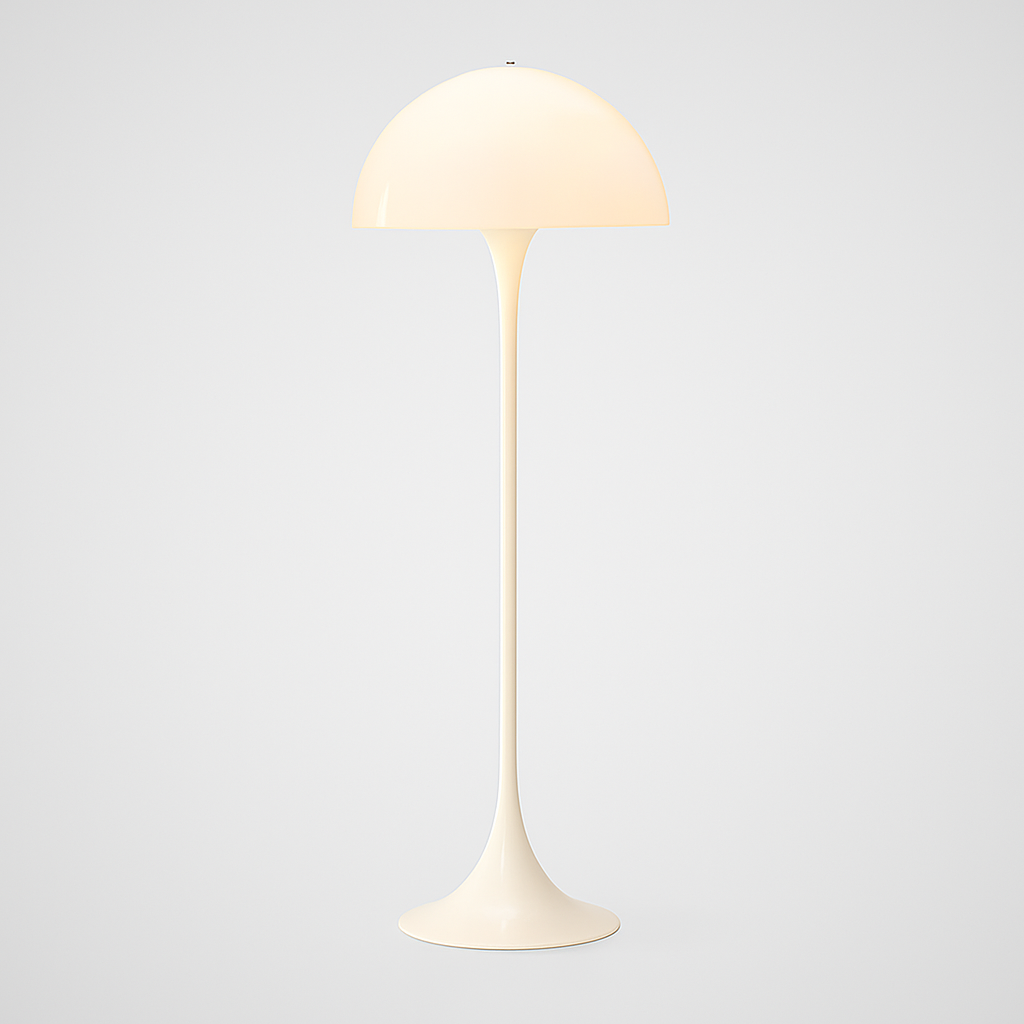 Lampadaire / Lampe de Sol en Forme Champignon -H135cm