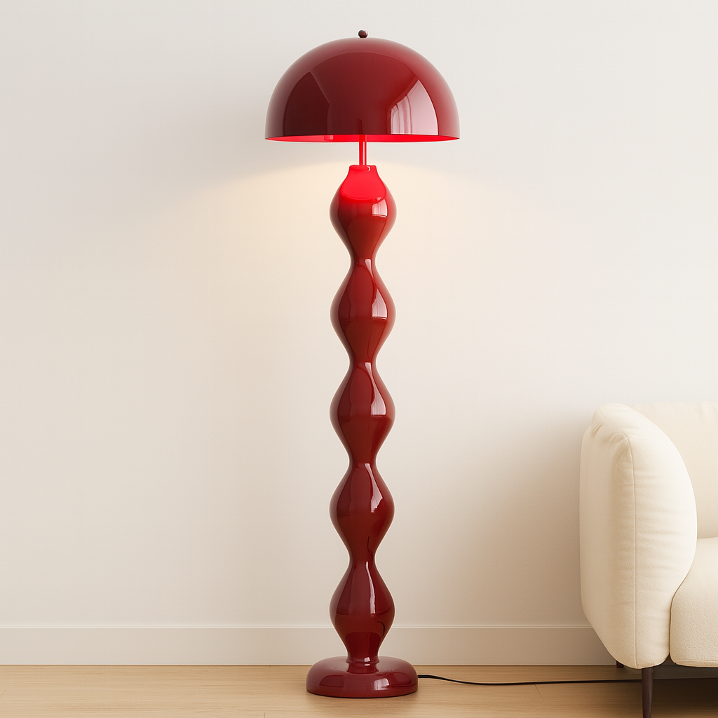 Lampadaire / Lampe de Sol Nordique Design Champignon - 150cm