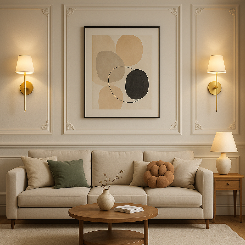 Applique murale moderne filaire (2 unités)