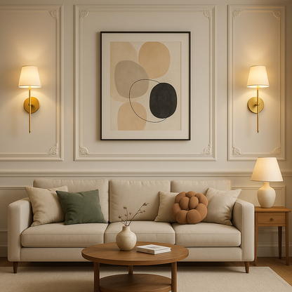 Applique murale moderne filaire (2 unités)