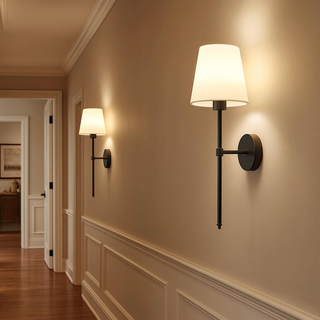 Applique murale moderne filaire (2 unités)