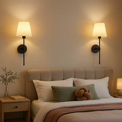 Applique murale moderne filaire (2 unités)