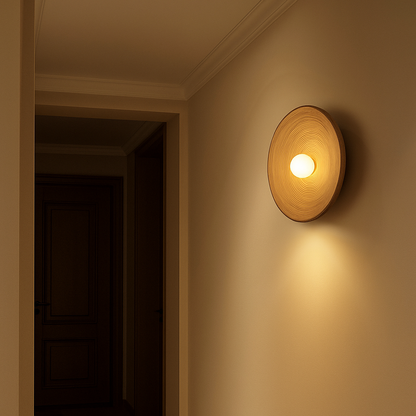 Applique Murale Rétro Japonaise en Céramique