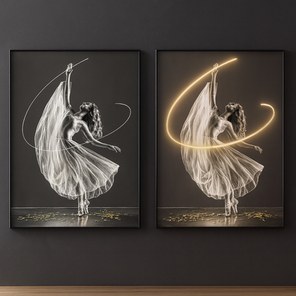 Applique Murale/ Cadre LED Artistique