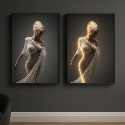 Applique Murale/ Cadre LED Artistique